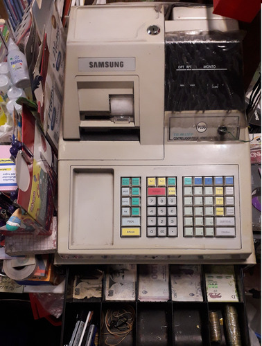 Caja Registradora Fiscal Samsung Plus Er-4615fp Memoriallena (Usado)