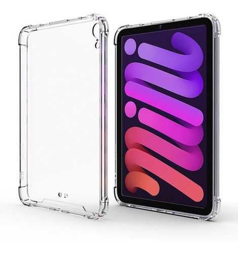 Funda Acrigel Transparente Para iPad Mini6 +cristal Templado
