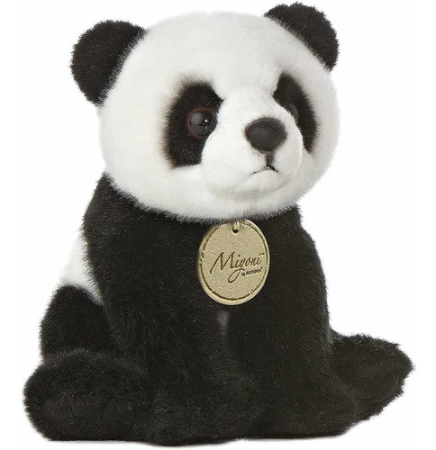 Peluches Aurora. Línea Miyoni. Oso Panda