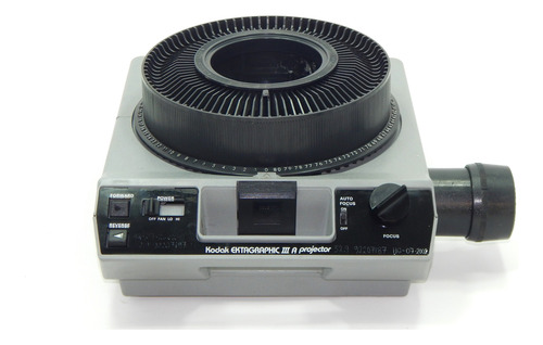 Proyector Diapositivas Kodak Ektagraphic, Funcionando Ok Gris/negro (Usado)