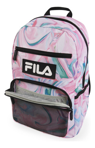 Mochila Para Laptop Vermont 2 Mármol Rosa Fila