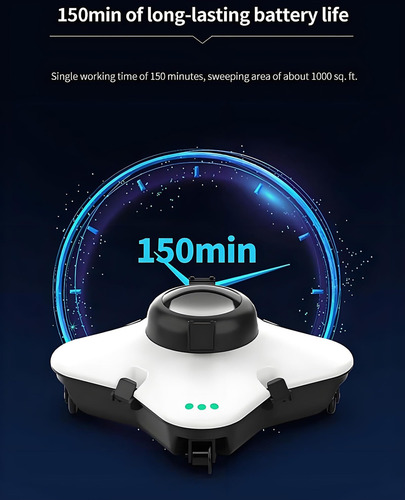 Robot Aspirador Inteligente Inalámbrico For Piscina Grande