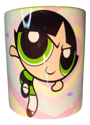 Tazas Chicas Superpoderosas Personalizada Con Nombre Rosa Claro Bombón