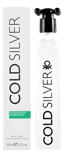 Perfume Original Benetton Silver 100 Ml Edt Caballero
