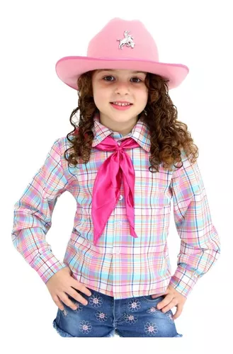 Camisa Xadrez Infantil Menina: Promoções