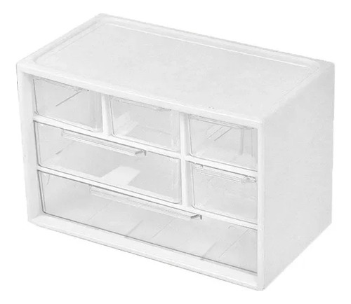 Caja De Almacenamiento De Escritorio Six Palace Grid, Pegati