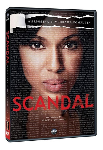 Scandal 1ª Temporada - Box Com 2 Dvds - Kerry Washington