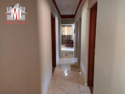 Imagem 8 de 25 de Ótima Chácara Com 03 Dormitórios, Plana, Vista Deslumbrante, Pomar, À Venda, 1600 M² Por R$ 430.000 - Rural - Socorro/sp - Ch0796