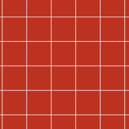 Tecido Tricoline 100% Algodão Grid Xadrez (0,50x1,50) Terracota Grid