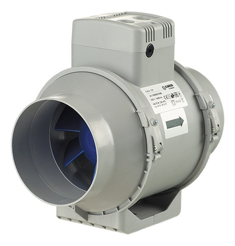 Turbo-125 Extractor De Aire Centrífugo En Línea Blauberg