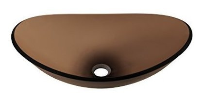 Imagen 3 de 7 de Novatto Babbuccia Glass Buque Fregadero Cuarto De Baño