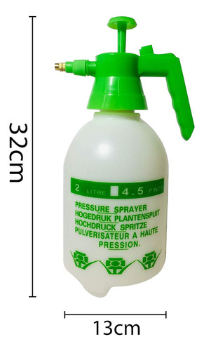 Hu Pulverizador Borrifador Para Plantas 2 Litros Cor Verde