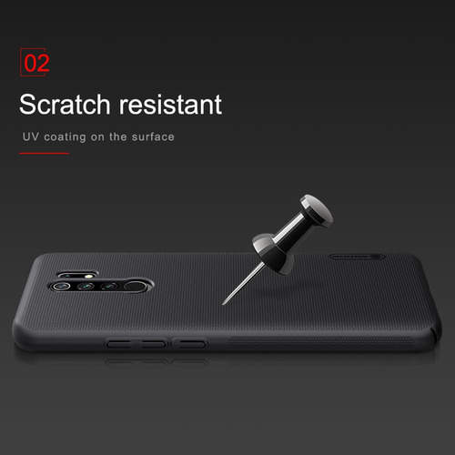 Xiaomi Redmi 9 Carcasa Nillkin Frosted Shield - Zetta Store