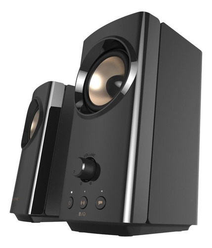 Parlante Creative T60 2.0 30watts Bluetooth Usb-c Black