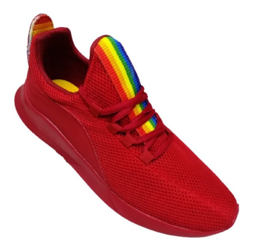 Tenis Pride Nuevo Running Rojo Deportivo