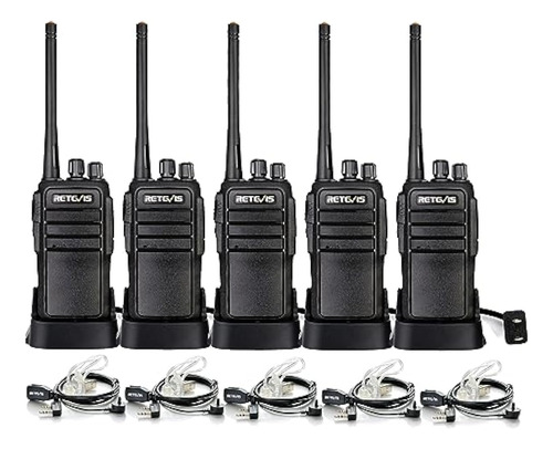 Caja De 5, Walkie Talkies Retevis Rt21 Para