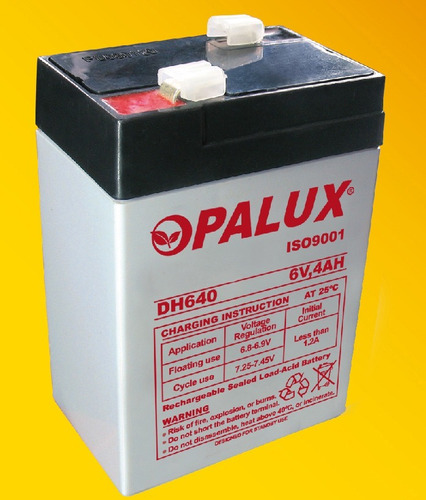 Bateria De 6v-4ah - Opalux Dh640