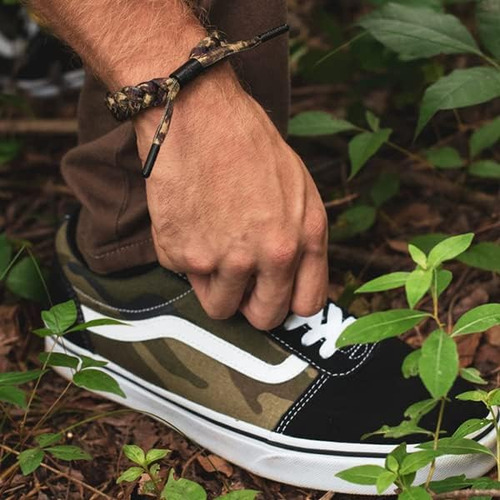 Brazalete Trenzado Rastaclat Para Hombres Y Mujeres Bosque |