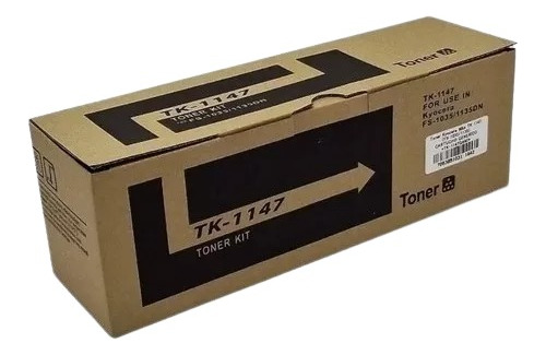  Toner  Kyocera Tk 1147 Compatible Negro