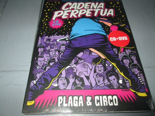 Dvd + Cd Cadena Perpetua Plaga Y Circo Nuevo Dvd Punk 36b