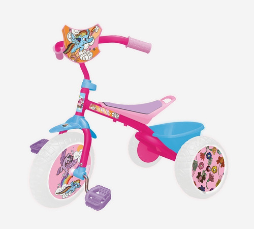 Triciclo Infantil My Little Pony 3 Ruedas Niñas Unibike 1902