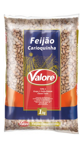 Porotos Carioca Valore 1kg - Importado De Brasil