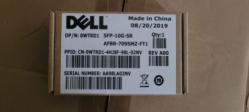 Gbic Dell 0wtrd1, Sfp-10g-sr, 10g, 300m, 850nm Lc Sfp+ Orig.