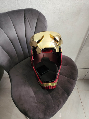 Figura Iron Man Casco Avengers Tony Stark Abre Con La Voz