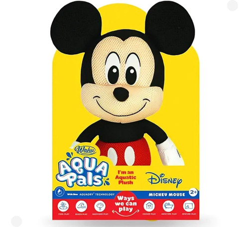 Kit Pelúcias Disney Acqua Pals Mickey E Minnie 40cm - Fun