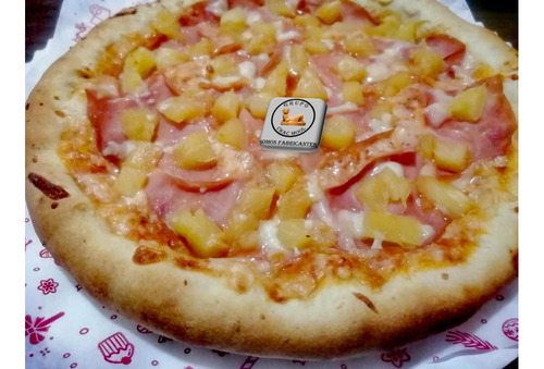 Horno Pizzero Para 2 Charolas De 45*45 H9p