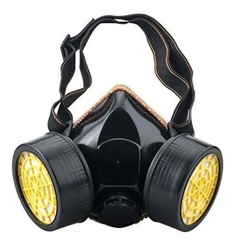 Mascara Protección De Goma 2 Filtros-ynter Industrial