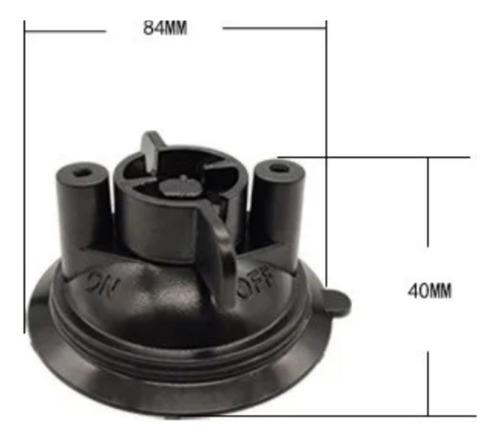 Ventosa Reposição Gps Trimble Ag-250 Cfx-750 Monitor Plantio