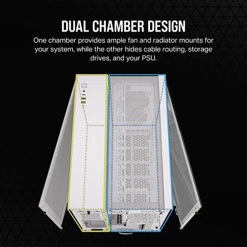 Funda Para Pc Corsair 2500d Airflow Small-tower Matx Con Tem