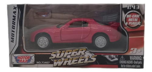 Auto Coleccion Mazda Rx-7 Motormax Super Wheels 1/43