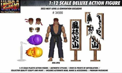 Evil Ryu Street Fighter Ii Final Challengers Jada Sdcc 2023