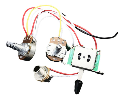 Juego De Arnés De Cableado De Guitarra Con 5 Vías