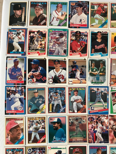 Lote De 108 Cards De Estrellas De Beisbol Tarjetas 80s Y 90s (Usado)