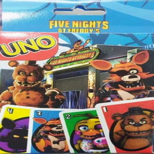 Juego Uno Edición Five Nights At Freddy's Genérico