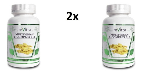 Multivegan Pack 2x (120 Cáps) Vitaminas + B12 Envío Gratis