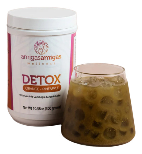 Detox De Piña Naranja Bebida Amigas Amigas Original