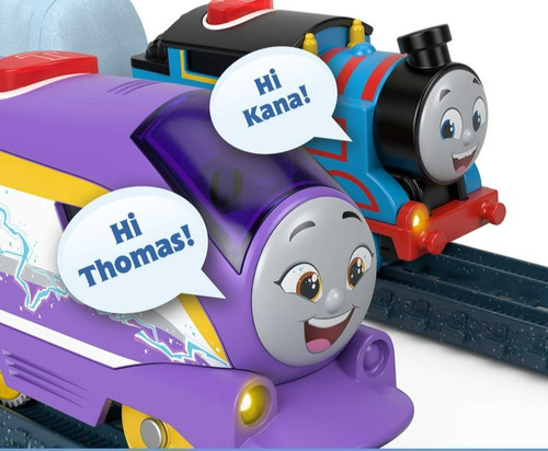 Thomas & Friends - Talking Kana Con Sonidos - Fisher Price Color Celeste