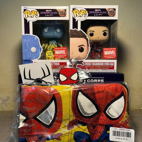 Marvel Collector Corps Spider-man No Way Home Funko Caja