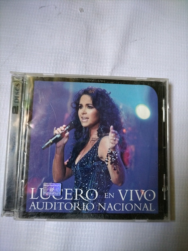 Lucero En Vivo Auditorio Nacional Álbum Doble Cd+dvd Origina