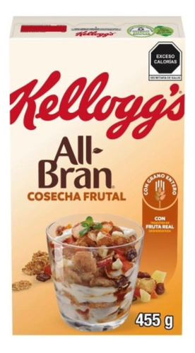 Cereal Kellogg's All Bran Cosecha Frutal 455 G