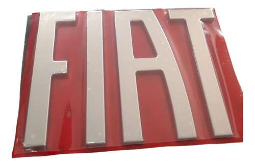 Emblema Tapa Baúl Palabra Fiat Cromado 2017-2020