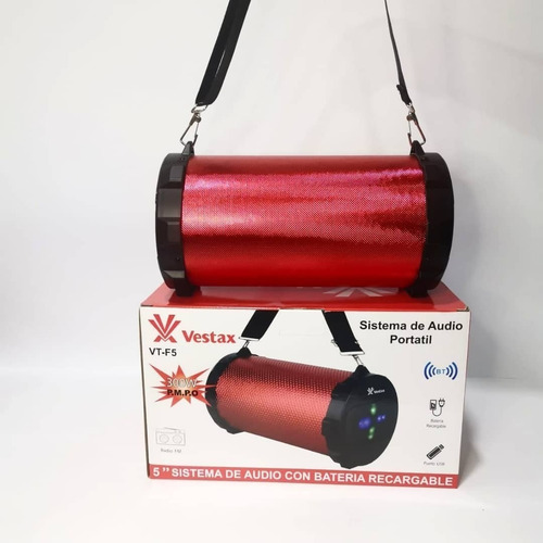 Sistema Audio Portatil Vestax Vt-f5 Com Bluetooth