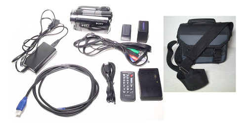 Filmadora Sony Hdr-xr500 Entrada Microfone Nightshot