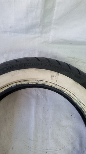 Pneu Dianteiro Metzeler Marathon Ultra 130/90 16 Faixa Bran (Usado)