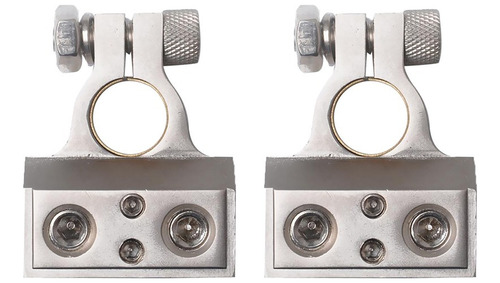 2x Conector Terminal De Batería Positiva Negativa De 2ga