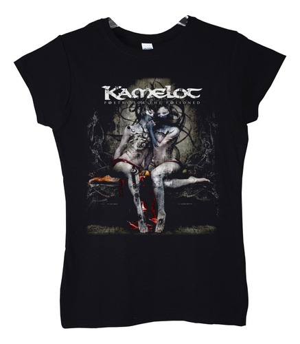 Polera Mujer Kamelot Poetry For The Poisoned Metal Abominatr